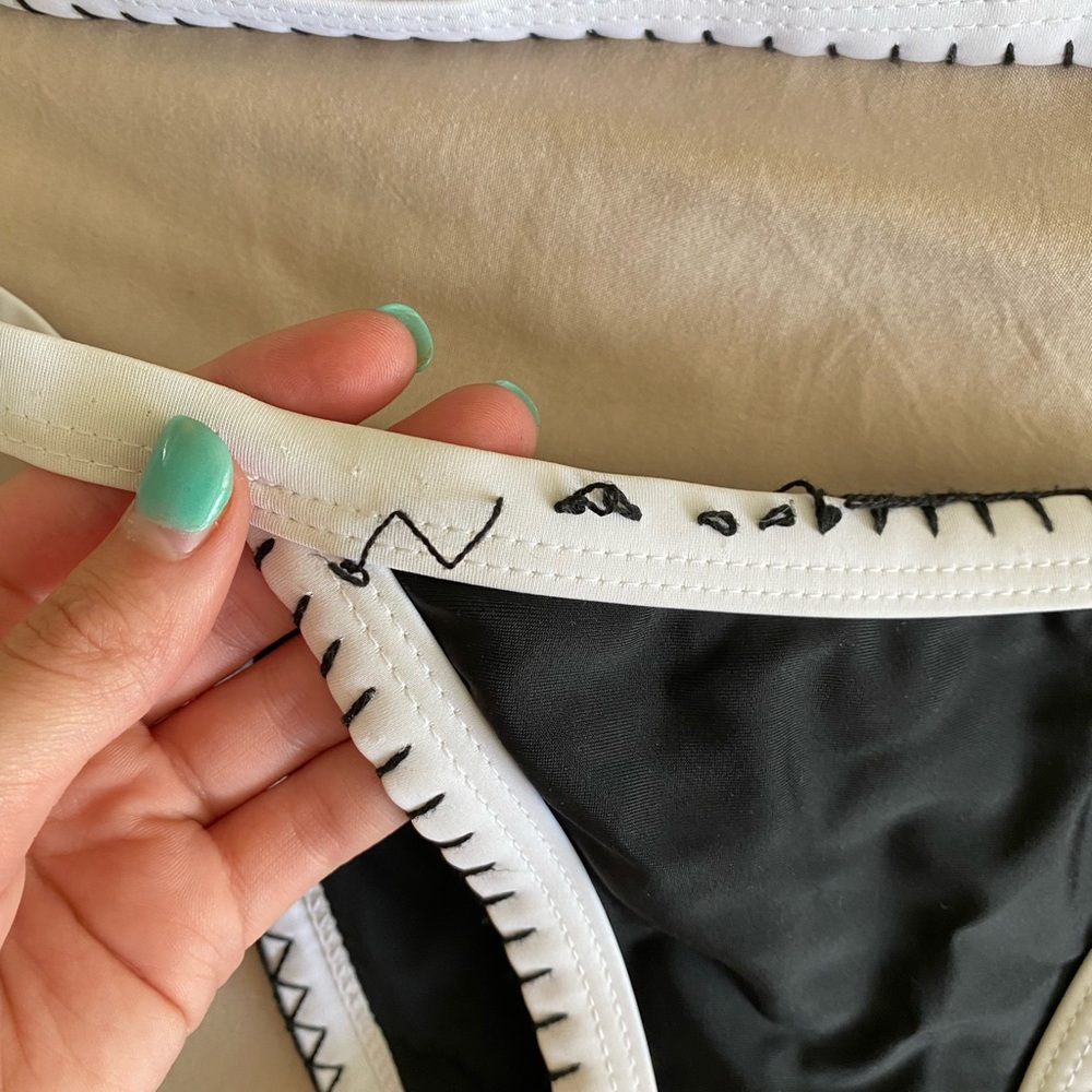 Black Triangle Bikini Set